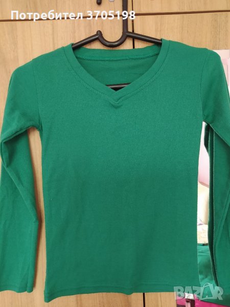 2 бр. зелено блузки, снимка 1