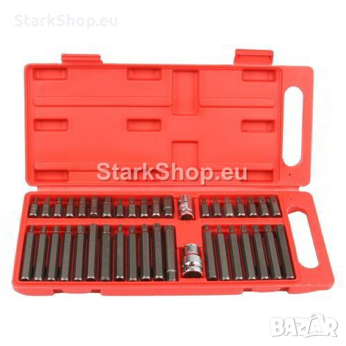 Комплект накрайници торкс от 40 части – Mar-Pol, снимка 1