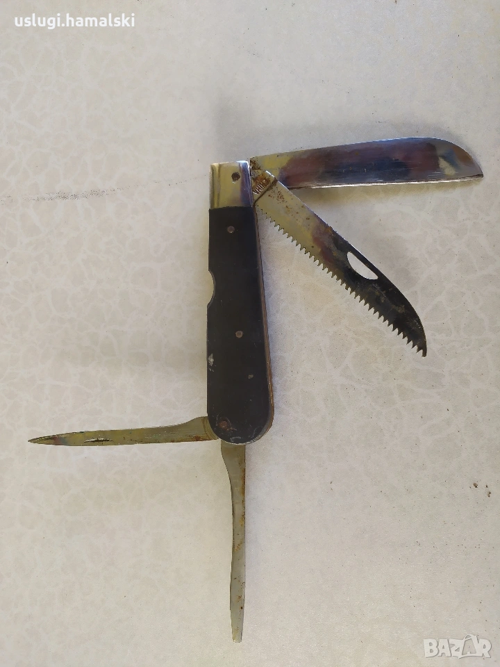 Стар джобен/сгъваем нож, снимка 1