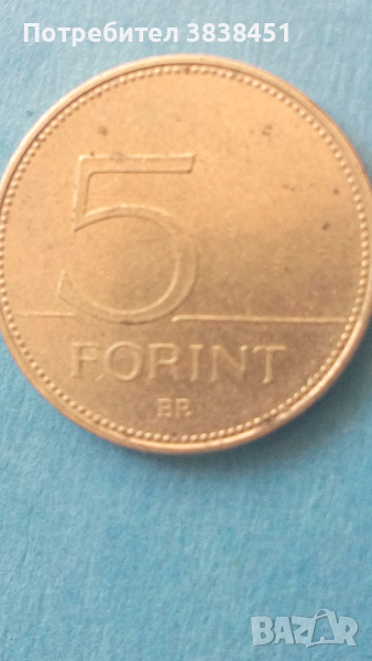 5 forint 2010 года Унгария, снимка 1