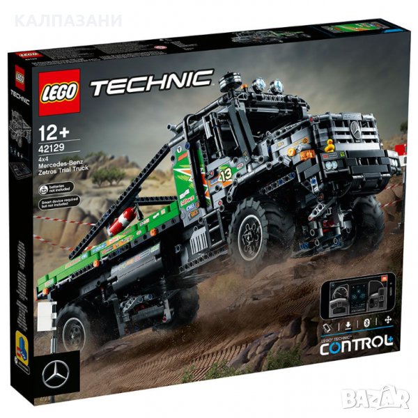 LEGO Technic Камион 4x4 Mercedes-Benz Zetros 42129, снимка 1