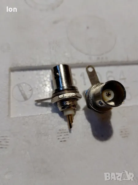 BNC конектор Amphenol RF 031-206, 50 ohm, снимка 1