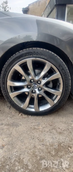 Оригинални джанти 19" Мазда 6, CX 3, CX 5, CX 9 с перфектни  летни Michelin Pilot Sport 5 DOT: 3622, снимка 1