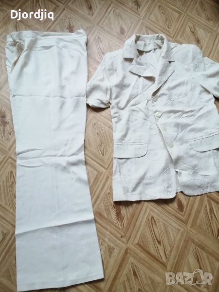 Дамски костюм лен в Костюми в гр. Добрич - ID40222177 — Bazar.bg