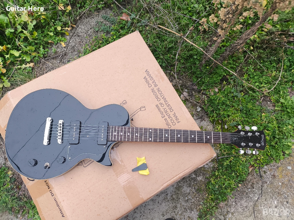 Електрическа китара Stagg LP P90 за ремонт, снимка 1