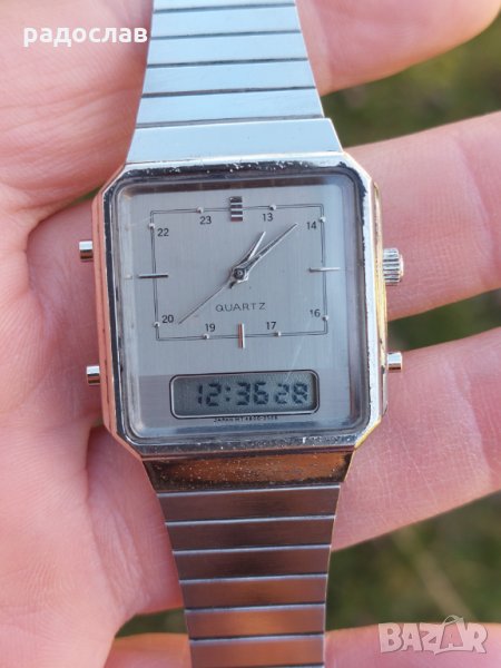 Електронен часовник с механизъм Miyota - 4800-01A, снимка 1