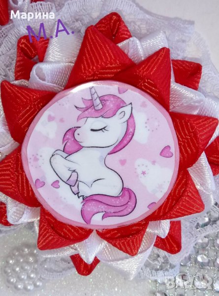 Красив аксесоар за коса с Еднорог! Модел 2, снимка 1