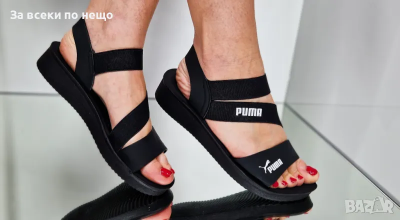 Puma Дамски Черни Сандали Пума Код P616, снимка 1