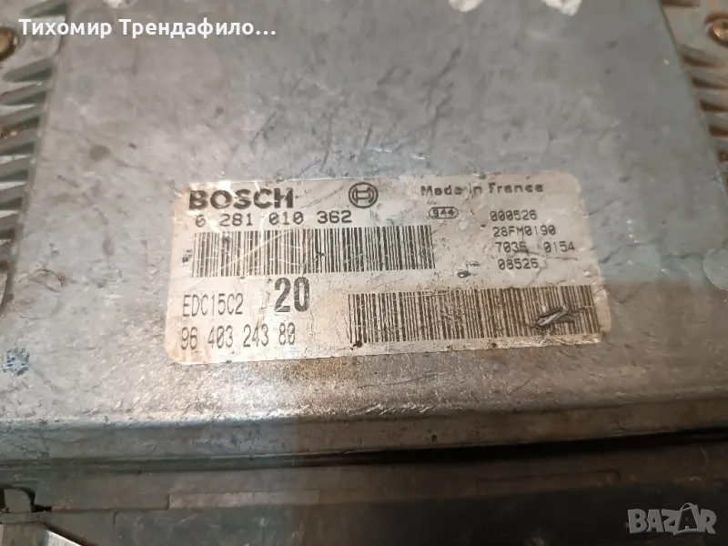 ECU компютър Citroen xsara 2.0hdi 0281010362 , 0 281 010 362 , EDC15C2 , 9640324380 , 96 403 243 80, снимка 1