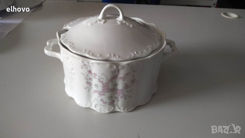 Порцеланов бароков супник -Разград, снимка 1