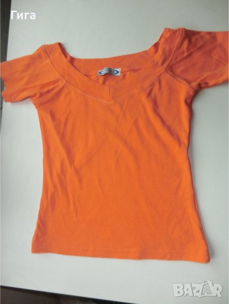 оранжева тениска, снимка 1