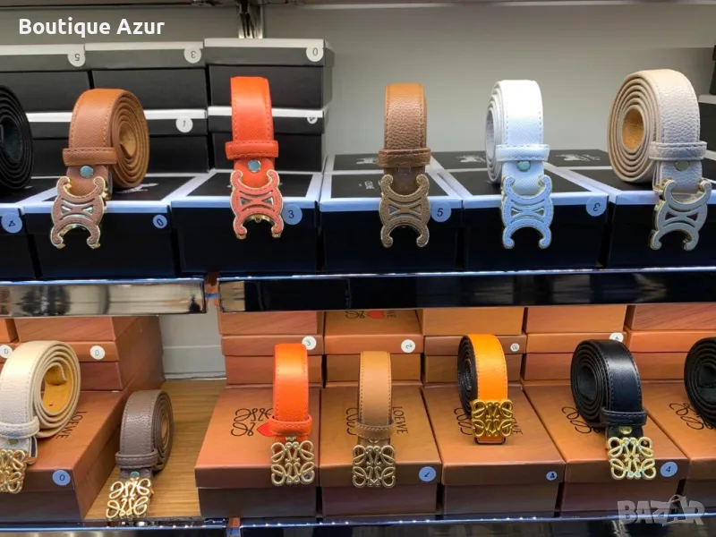 колани от естествена кожа в кутия celine loewe , снимка 1