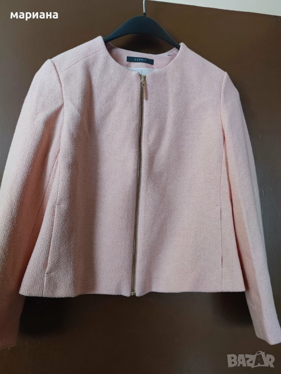 Елегантно сако ESPRIT-бебешко розаво, снимка 1