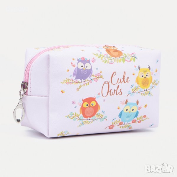 3091 Козметичка несесер Cute Owls, снимка 1