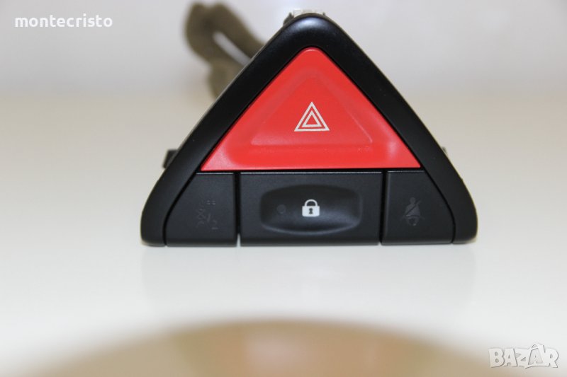 Бутон аварийни светлини Renault Koleos (2008-2011г.) Рено Колеос, снимка 1