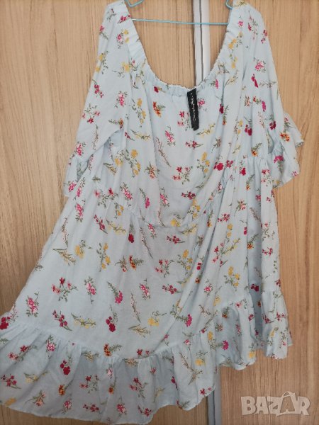 Нова флорална макси  рокля, снимка 1