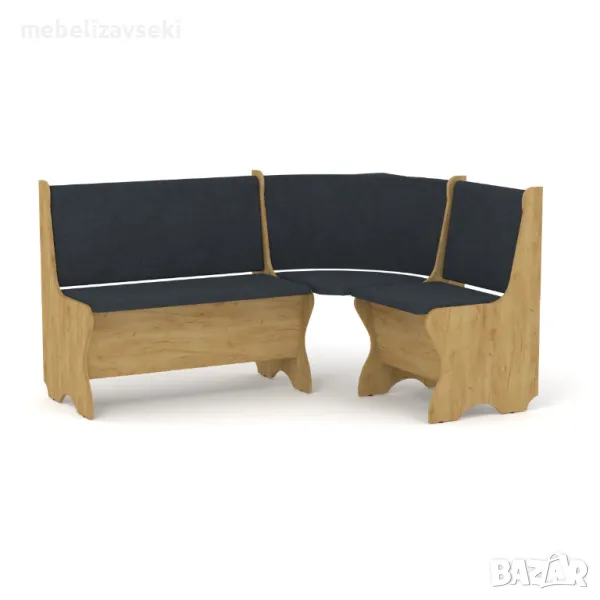 Нов! Кухненски ъгъл Компанит Канада (дъб крафт златен), снимка 1