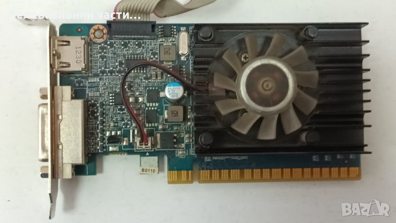 Видео карта Nvidia GeForce 8400GS GM84W0SNF49H+0TM 512MB DDR3 64-BIT HDMI DVI VGA PCIe 2.0, снимка 1
