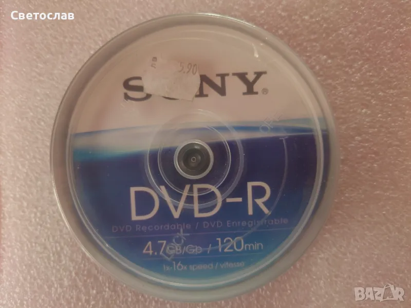 Нови Sony DVD-R дискове, снимка 1