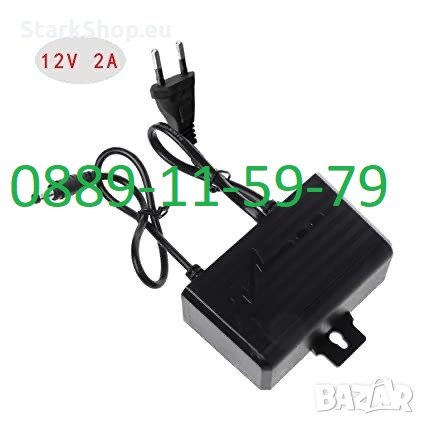 Захранване DC12V 2A за видеонаблюдение и др., снимка 1