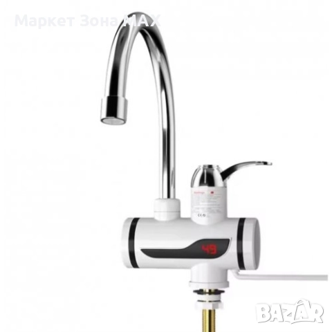 Електрически бойлер с LED дисплей, мощност 3000W За Стена или Плот., снимка 6 - Бойлери - 52916162