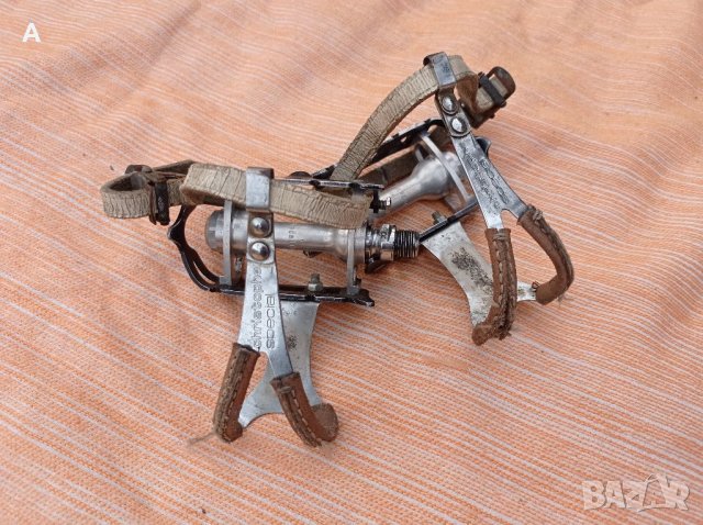 Ретро шосейни педали (MKS, KKT, CAMPAGNOLO), снимка 15 - Части за велосипеди - 32377137