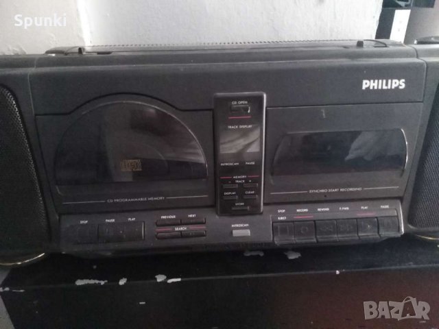 Радиокасетофон със CD Philips AZ 8002, снимка 6 - Радиокасетофони, транзистори - 26385707