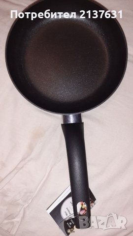 НОВ с Етикет МИНИ  ГРИЛ ТИГАН - Ф 19 см  - от алуминий , снимка 1