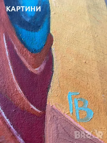 Георги Вълчев - майсторска картина, снимка 2 - Картини - 49256614