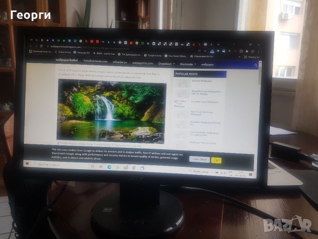 монитор ASUS V193HQL , снимка 8 - Монитори - 35187379