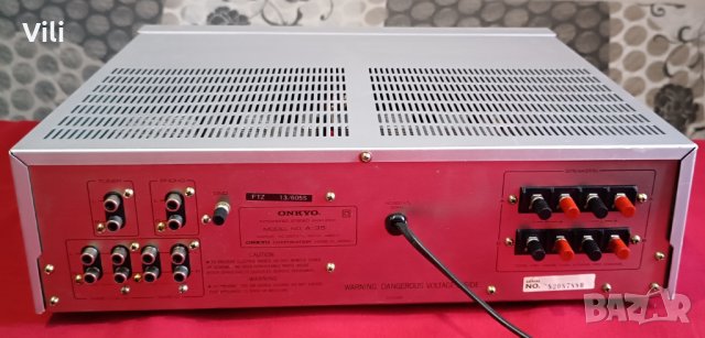 Транзисторен стерео усилвател Onkyo A-35, снимка 6 - Ресийвъри, усилватели, смесителни пултове - 43786135