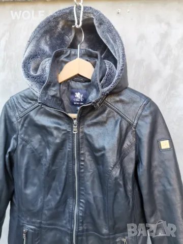 Немско Естествена кожа Марково дамско яке три сезона , снимка 2 - Якета - 49883952