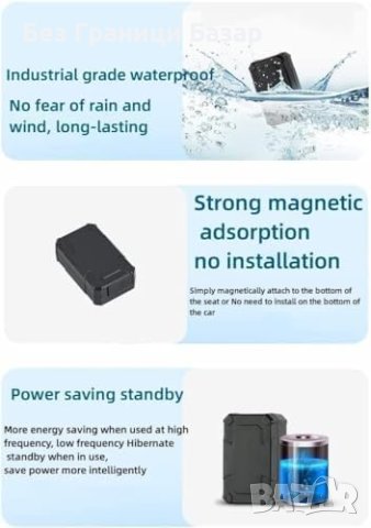 Нов Магнитен GPS Трекер Локатор 4G - Надежден и Дълготраен, снимка 7 - Друга електроника - 43280092