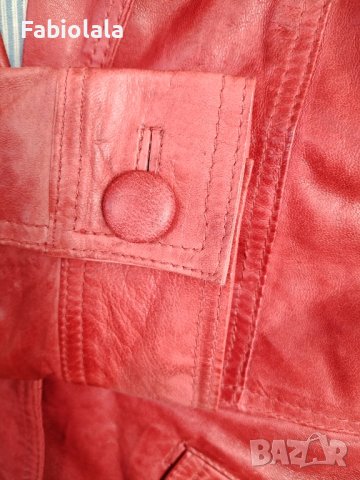 Antwerp Tannery leather jacket M, снимка 7 - Сака - 44062824