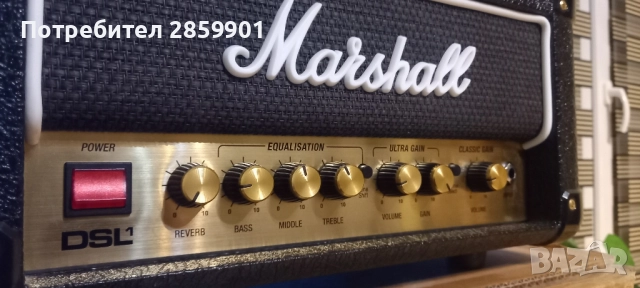 Продавам Marshall DSL1 – истински лампов звук в компактен формат!, снимка 5 - Други - 52354442