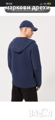 NIKE Tech СУИТЧЪР СЪС ЗАКОПЧАВАНЕ С КАЧУЛКА L, снимка 2 - Спортни дрехи, екипи - 52725259