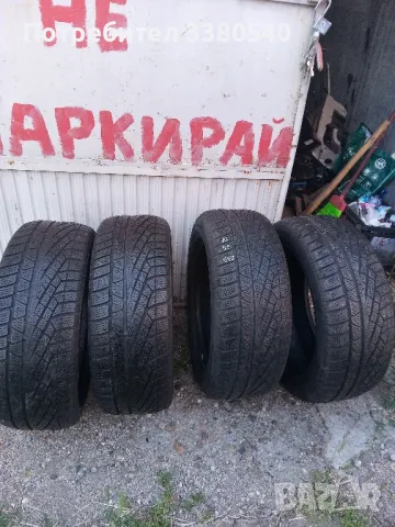 Зимни гуми 4 броя Пирели - 235/55/ R 17 - 6.5 мм грайфер , снимка 5 - Гуми и джанти - 50382149