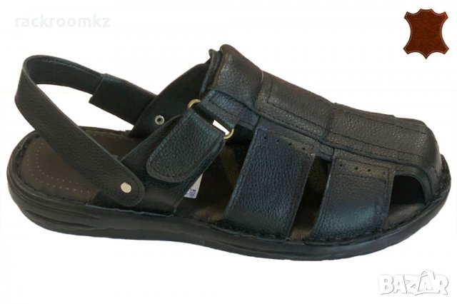 Мъжки сандали премиум, анатомичен модел от естествена кожа, снимка 4 - Мъжки сандали - 37184958