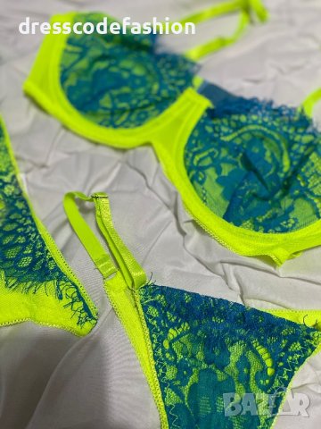 Дамски комплект бельо от четири части , снимка 6 - Бельо - 43153559