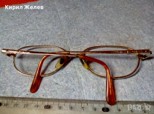 СТАРИ ДИОПТРИЧНИ ОЧИЛА ВИНТИДЖ МОДЕЛ с ПОЗЛАТЕНА РАМКА 47786, снимка 4 - Слънчеви и диоптрични очила - 47528569