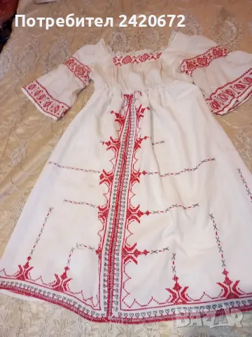 дълга риза за носия, снимка 3 - Антикварни и старинни предмети - 48633500