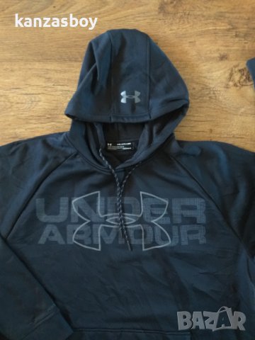 Under Armour AF GRAPHIC PO HOODIE - страхотно мъжко горнище 2ЛХ КАТО НОВО, снимка 5 - Спортни дрехи, екипи - 40622702