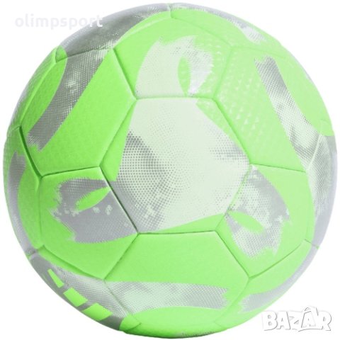 Футболна топка ADIDAS tiro league, Зелен-сребрист, Размер 5, снимка 2 - Футбол - 43883512