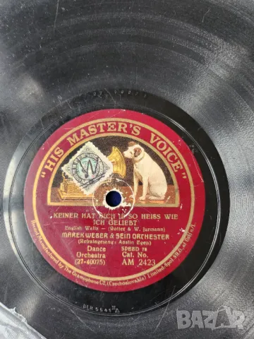 плочи грамофонни шеллак / бакелит от 1930-те г.,78 об.мин.- His master's voice, Parlaphone, Polydor, снимка 5 - Грамофонни плочи - 48992034