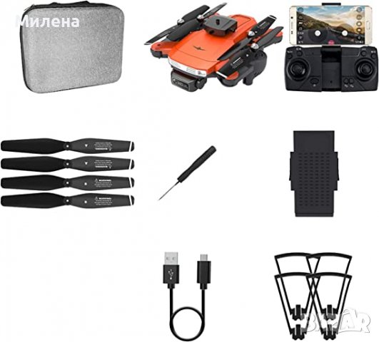 Промо дрон KF617 с 3 батерии сензор за избягване на препядствия с чанта и гаранция, снимка 3 - Дронове и аксесоари - 38417069