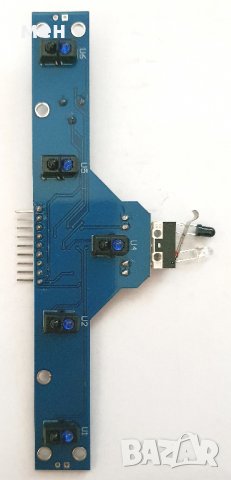 BFD-1000 5 канален IR сензорен модул за проследяване, снимка 2 - Друга електроника - 37166658