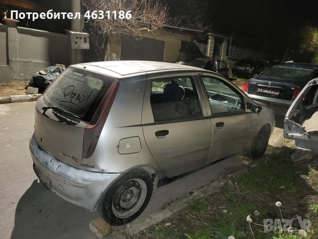 Фиат Пунто 1.9жтд на части , снимка 4 - Автомобили и джипове - 52829043