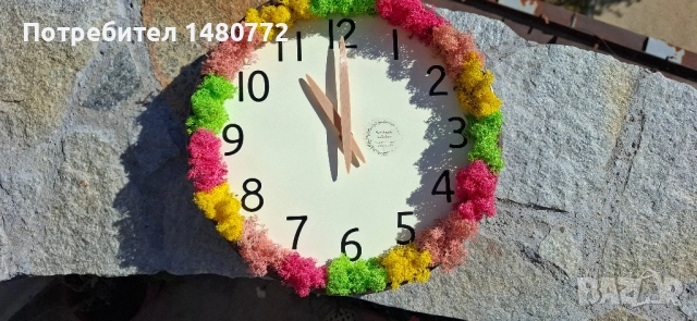 Стенен часовник 30см., снимка 4 - Стенни часовници - 51818919