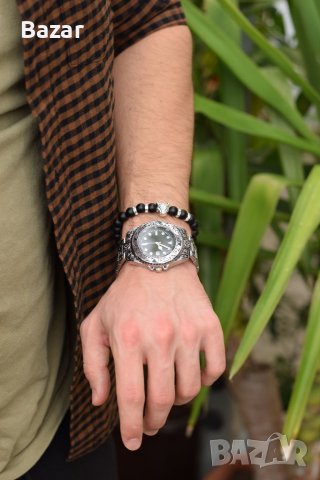 Нов Метален Мъжки Часовник с Гривна в комплект качествени аксесоари аксесоар , снимка 4 - Мъжки - 39160598
