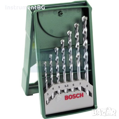 Комплект свредла за бетон Bosch Mini-X-Line / 7 бр., снимка 2 - Други инструменти - 12644713